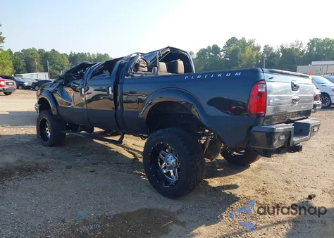 2015 Ford F-250 Lariat из США, поврежденный, VIN 1FT7W2BT3FEA51052